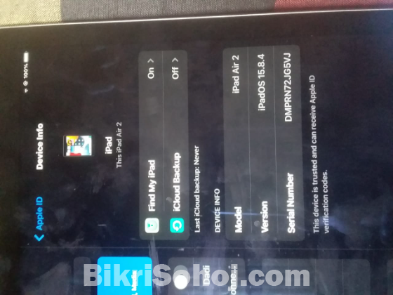 i pad air 2
